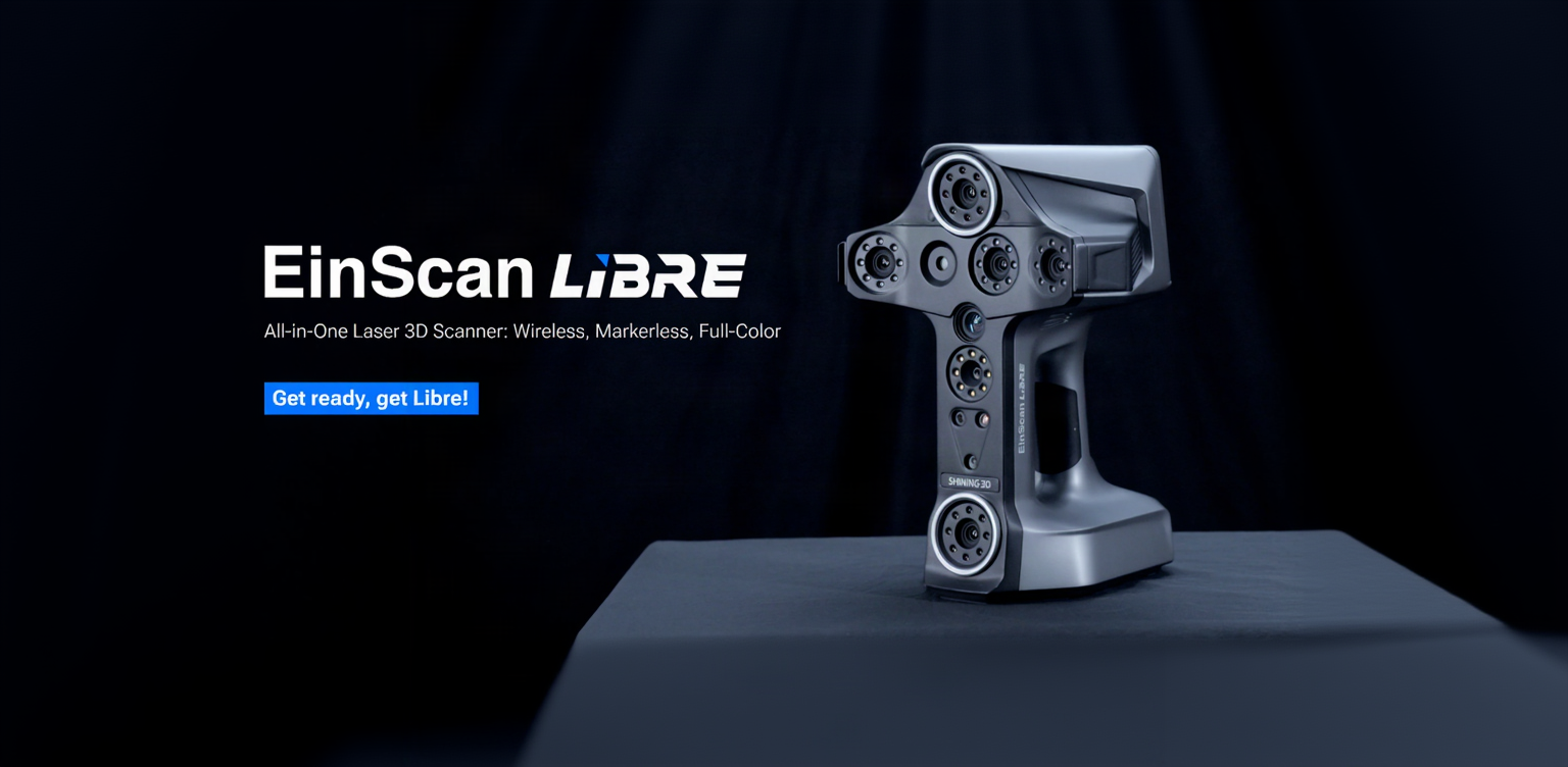 EinScan Libre for Machine-Guard Retrofits: Capture Before CAD