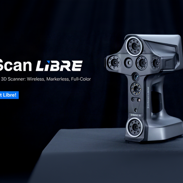 EinScan Libre for Machine-Guard Retrofits: Capture Before CAD