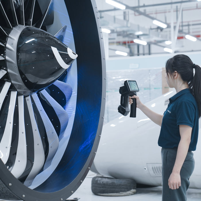 FreeScan Omni for Aircraft Dent Inspection: A Digital MRO Workflow