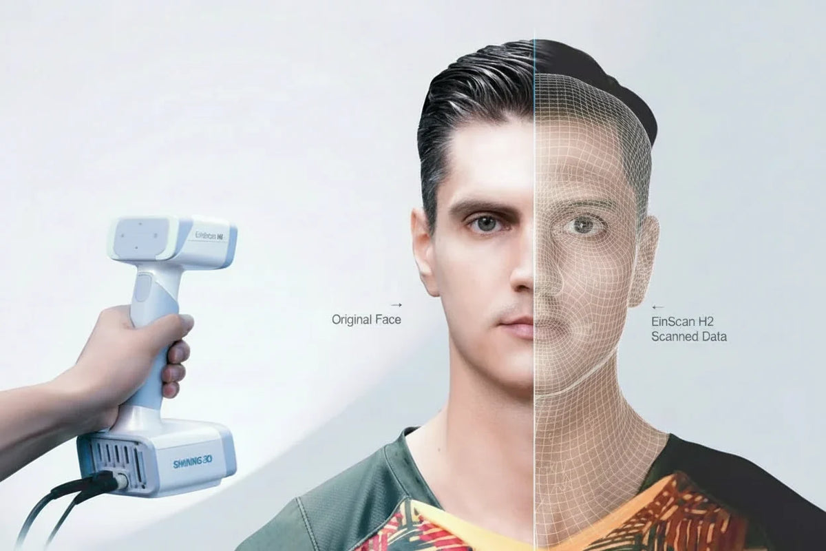 EinScan H2 for Ergonomic Body Scanning