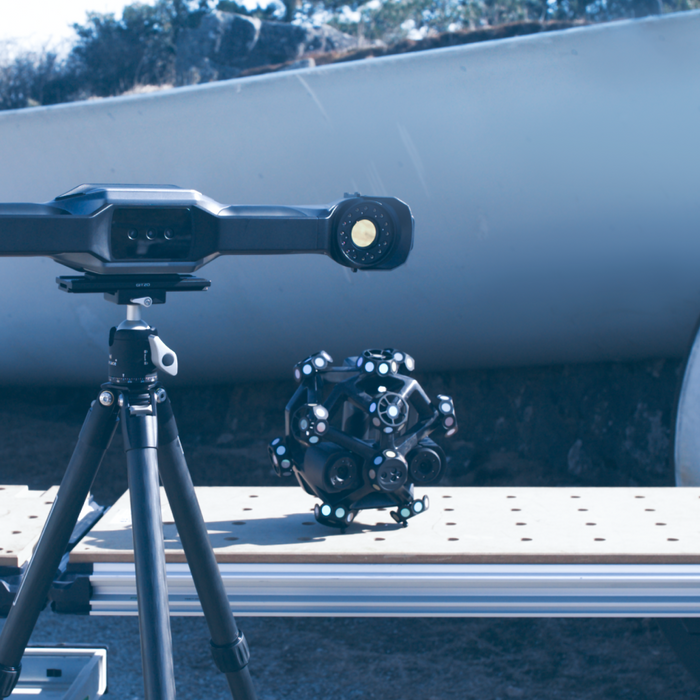 FreeScan Trak Nova optical tracking system for large-part inspection