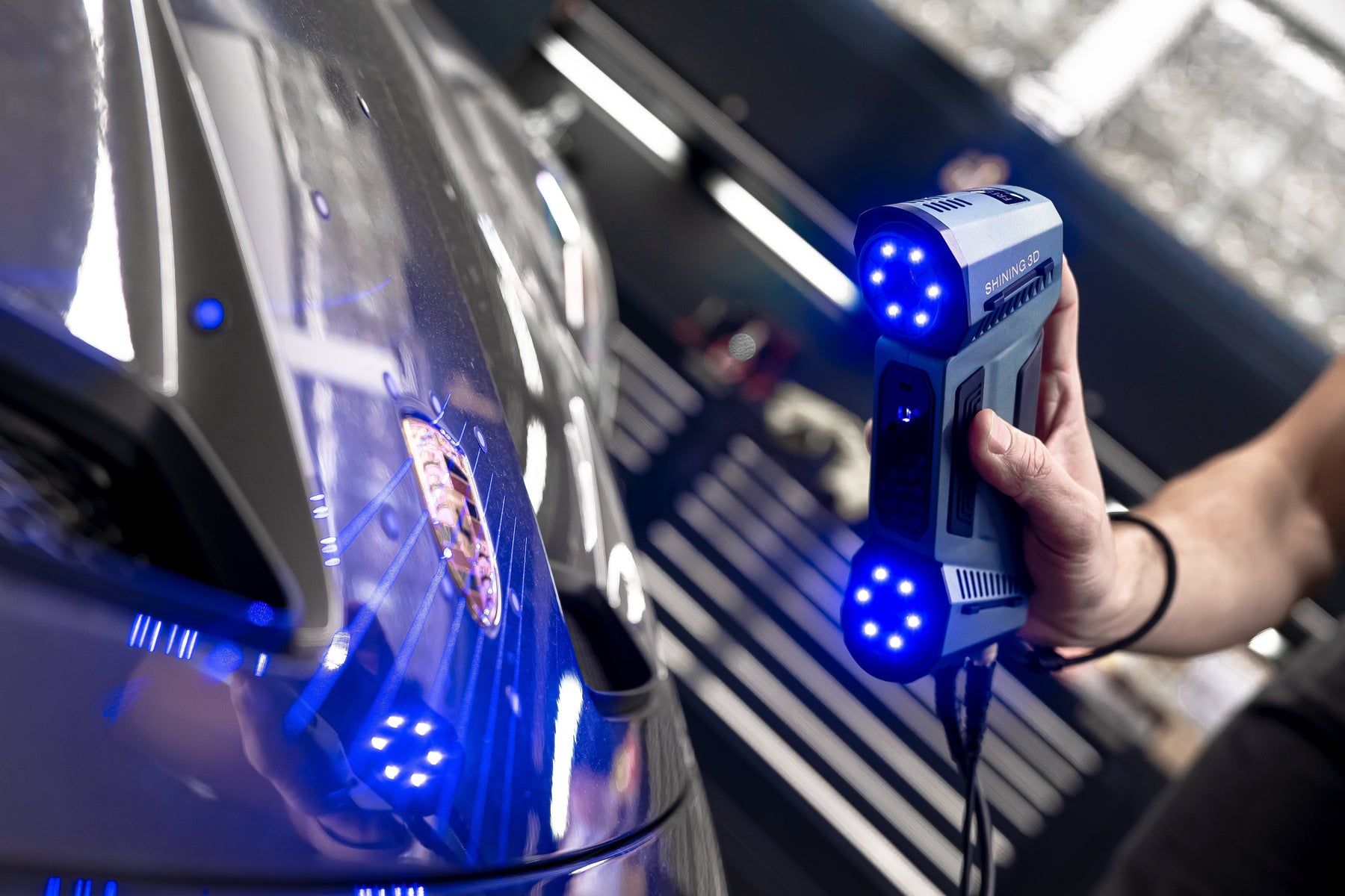 FreeScan Combo+ for Automotive Reverse Engineering: From Scan to CAD