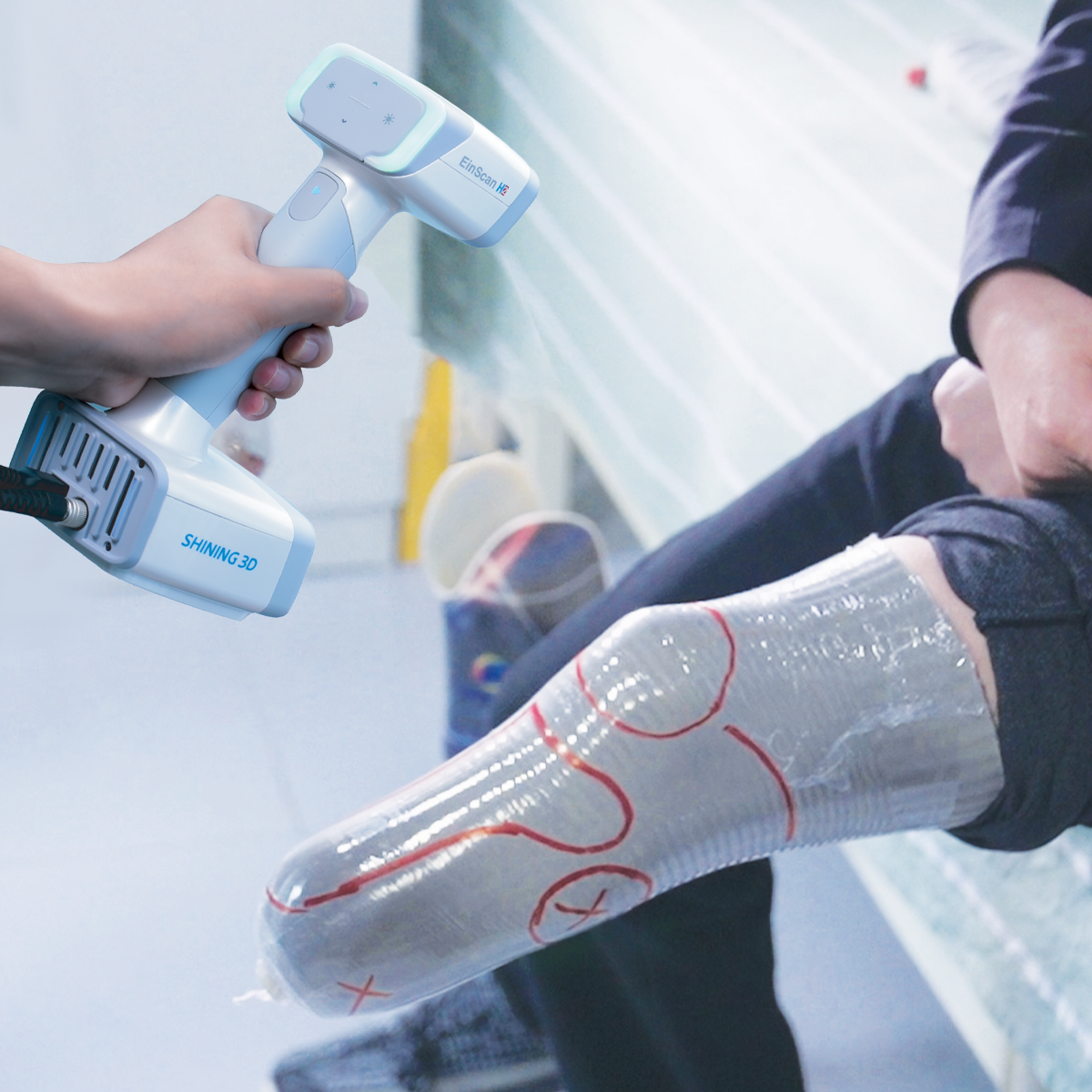 EinScan H2 3D scanner product view