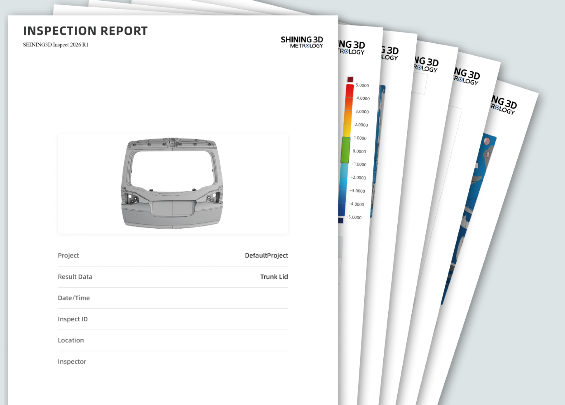 Shining 3D Inspect Software