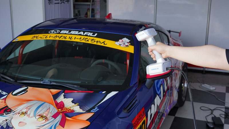 EinScan H2 automotive 3D scanning application