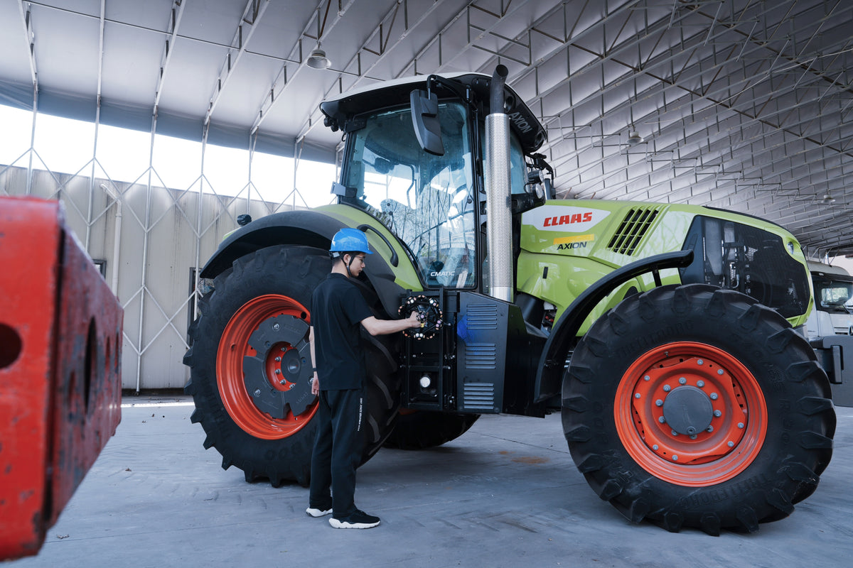 Heavy equipment and large industrial workpieces
