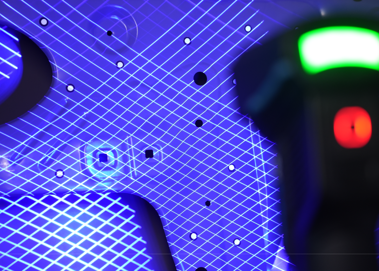 50 + 7 + 1 blue laser line modes