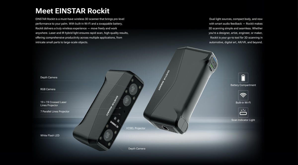 EINSTAR Rockit 3D Scanner