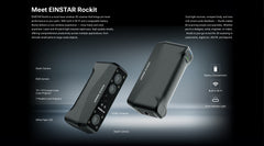 EINSTAR Rockit wireless handheld 3D scanner with dual blue laser and infrared optics