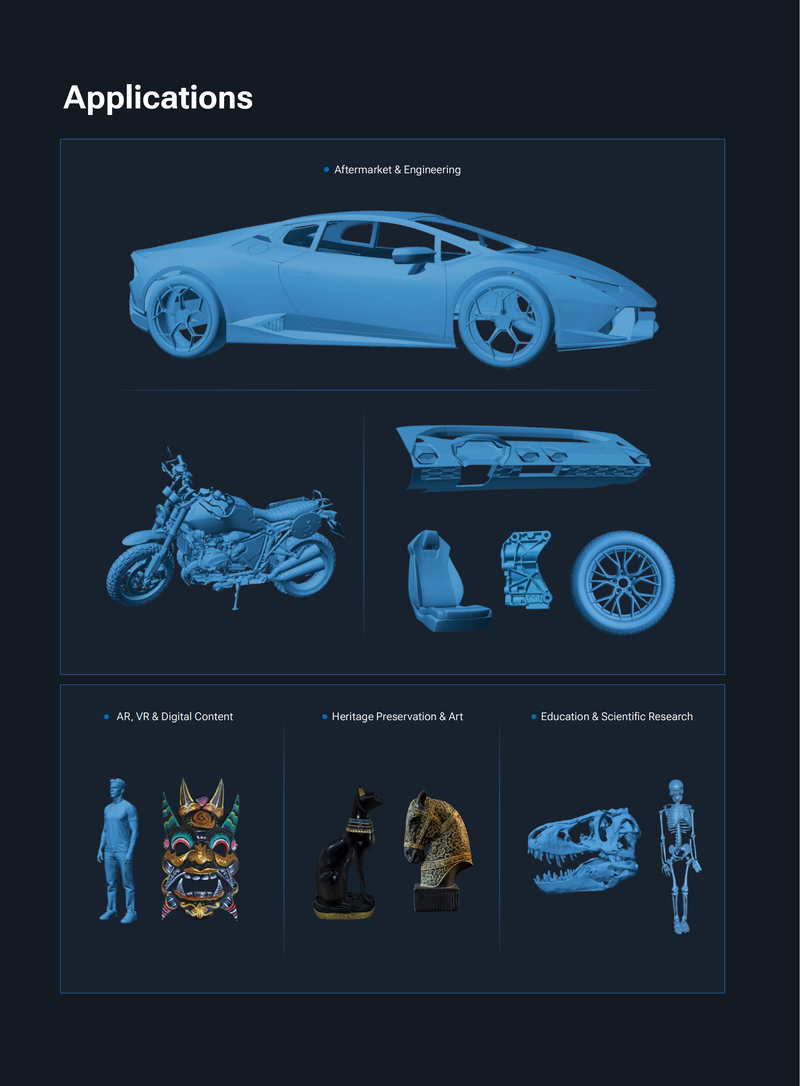 EinScan Rigil 3D Scanner