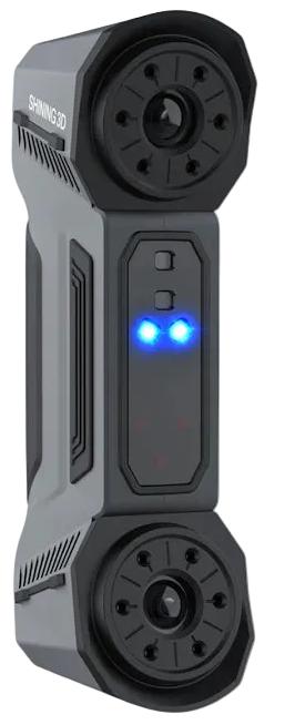 Front view of the FreeScan Combo handheld 3D scanner