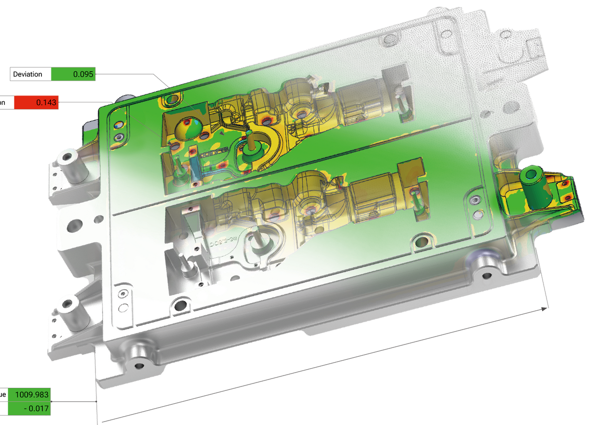 EinScan H2 point-cloud and mesh export deliverables