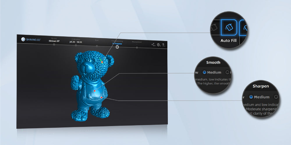 EinScan Desktop 3D Scanner Series