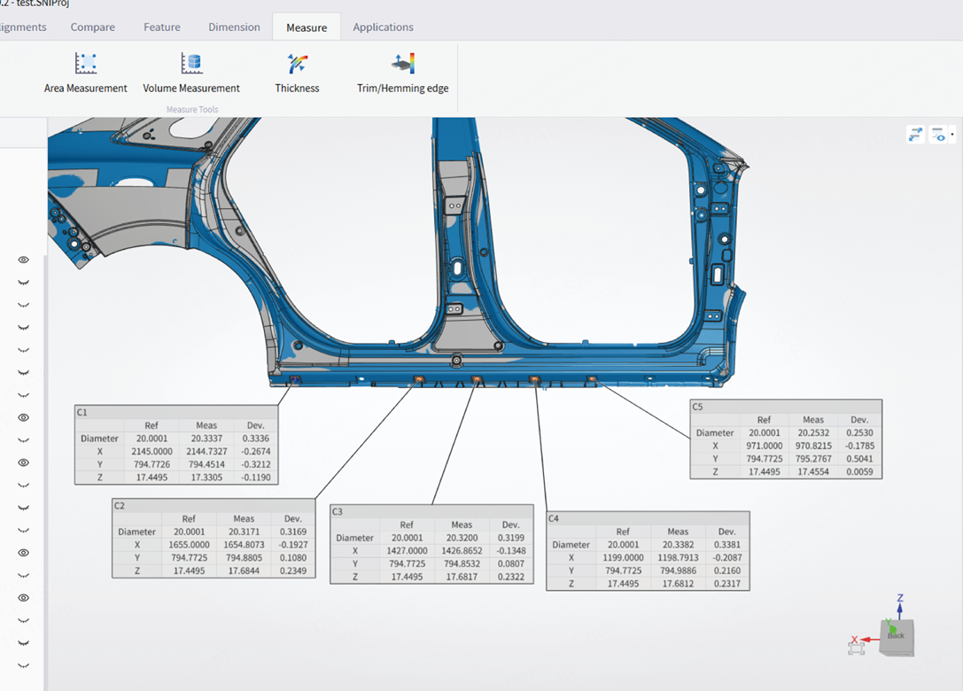 Sheet-metal inspection