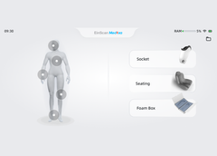 EinScan Medixa personalized orthotics and prosthetics scan presets
