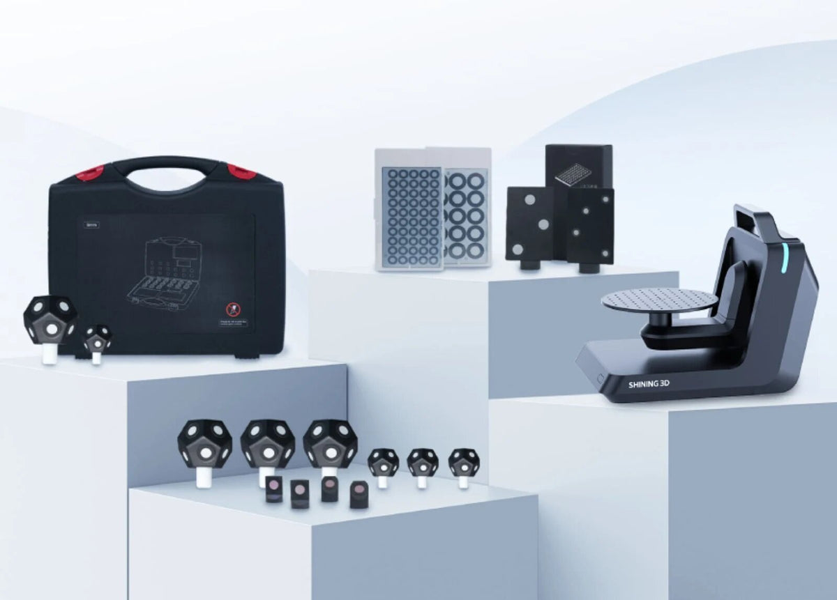 Optional Metrology Pro Kit reference and leapfrog accessories