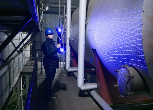 50 blue laser lines and capture speed up to 4,600,000 points/s