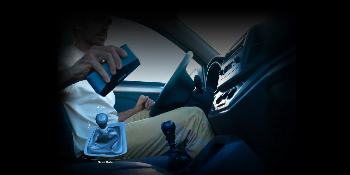 Move from 10 mm-class small objects to large scenes and vehicle interiors