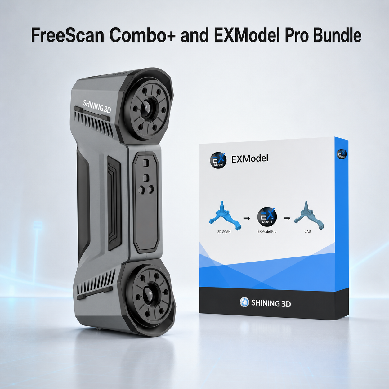 FreeScan Combo+ and EXModel Pro Bundle