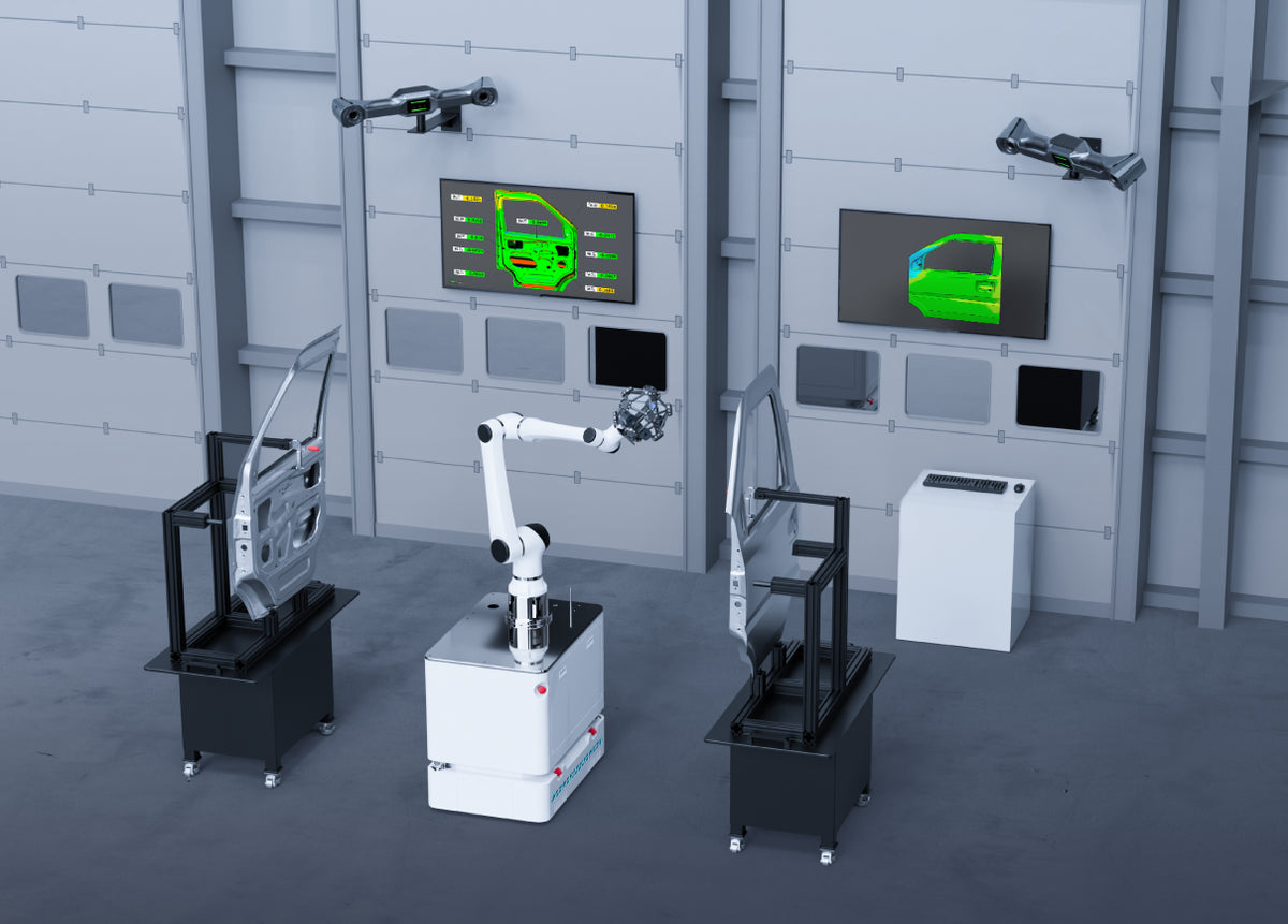 RobotScan streamlined operation and installation