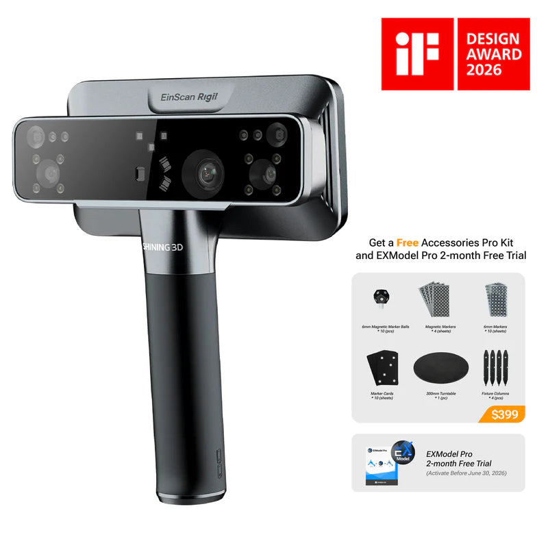 EinScan Rigil 3D Scanner