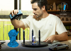 EINSTAR 2 scanning small models for design and 3D printing
