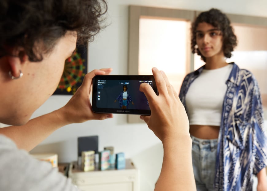 Choose a mode and capture