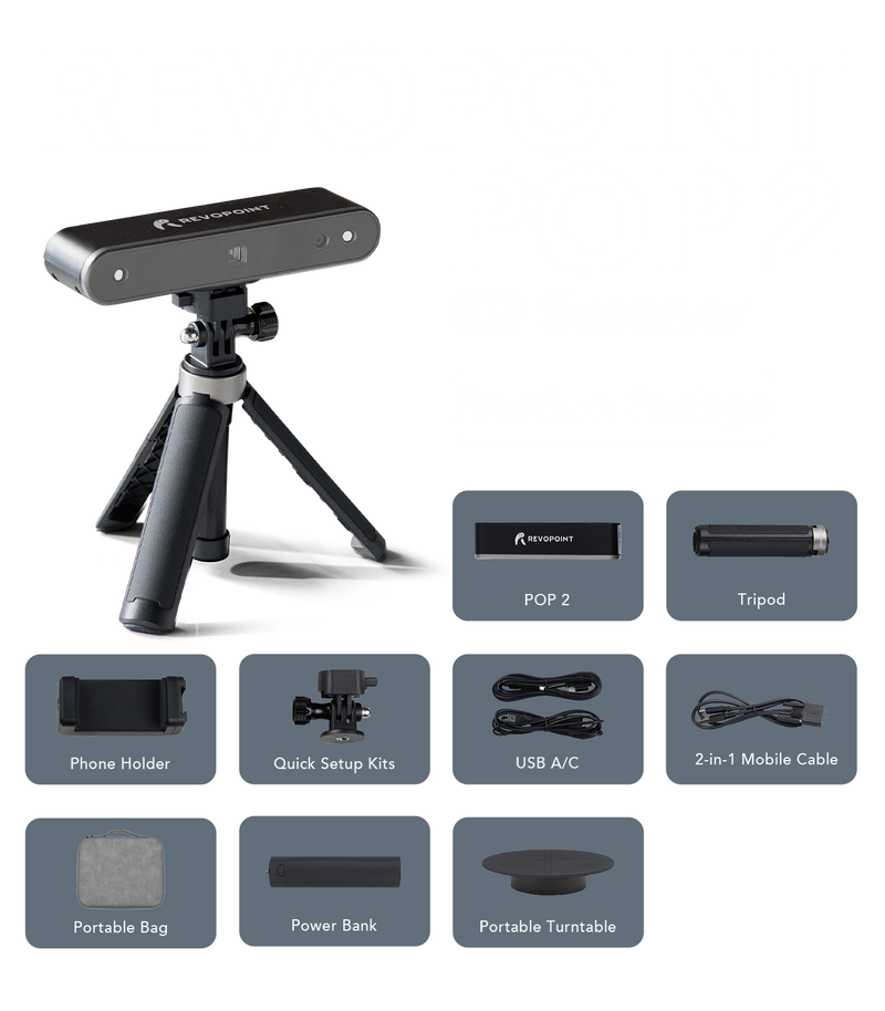 Revopoint POP 2 Premium Package